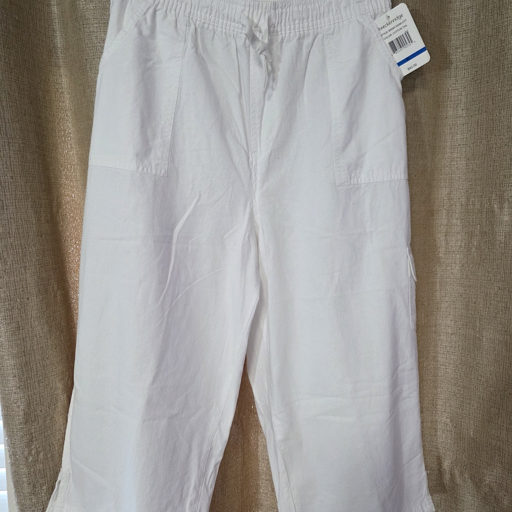 Women's White Casual Pants